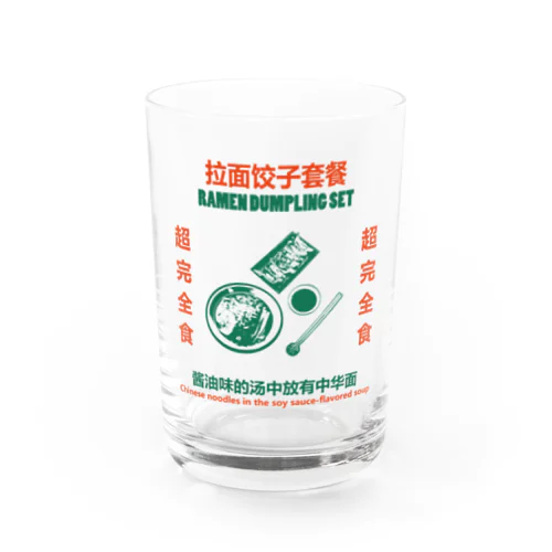 拉面饺子套餐 Water Glass