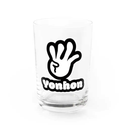 Yobhone ロゴ Water Glass