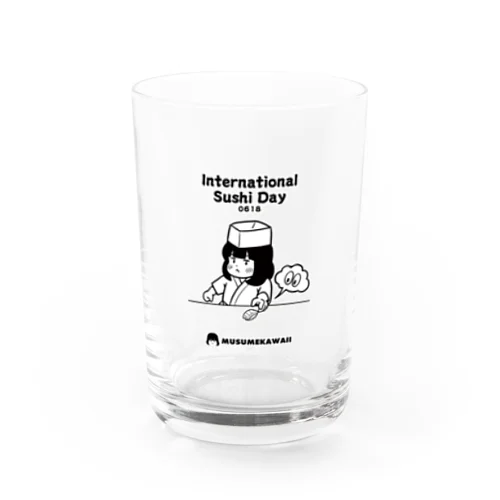 0618「International Sushi Day」 Water Glass