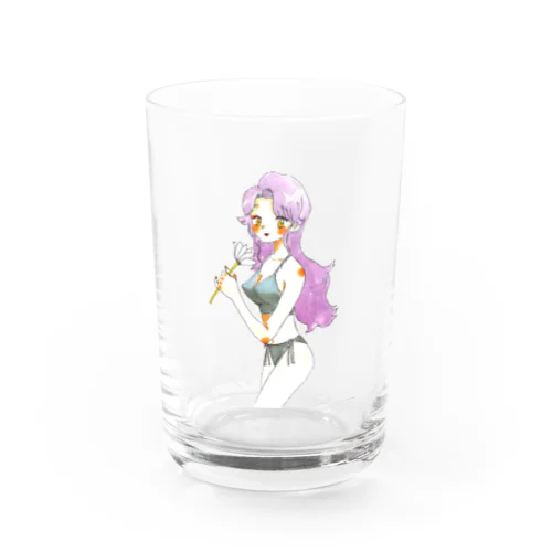 花ひらく Water Glass