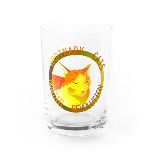 Ordinary Cats05h.t.(秋) Water Glass