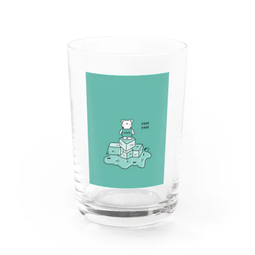 白くまくん Water Glass