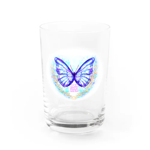 🌟🌈happydream🌈butterfly🌟 Water Glass