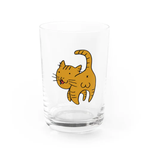 だらずねこ２・カラー Water Glass