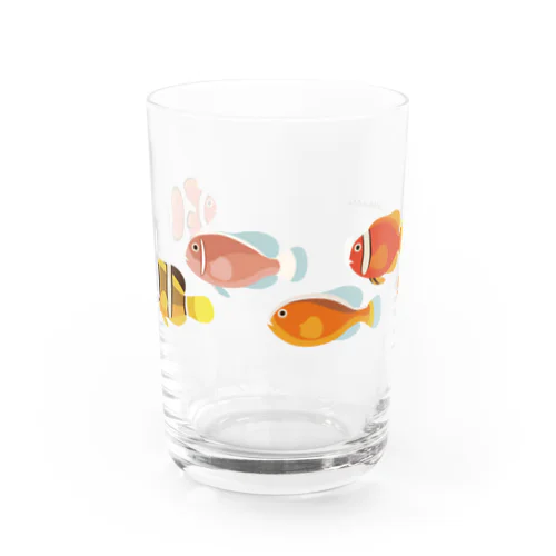 クマノミ集合 Water Glass