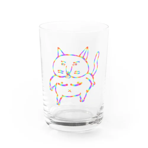 原作版〇〇〇ネコ Water Glass