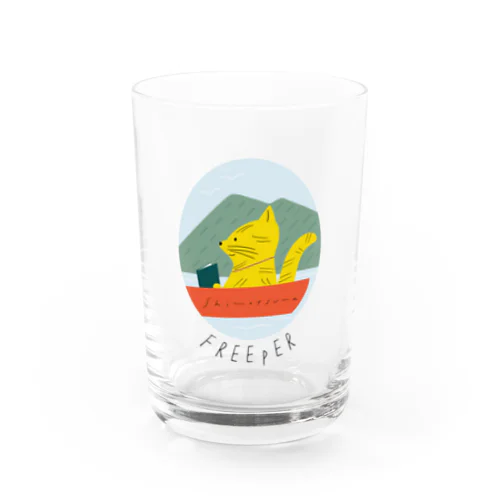 下妻FREEpER発行応援グッズ Water Glass