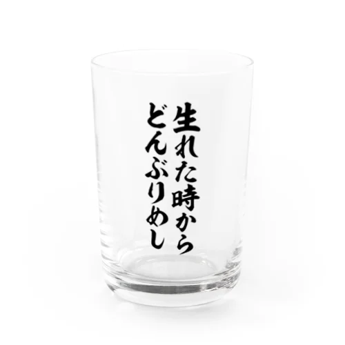 生れた時からどんぶりめし Water Glass