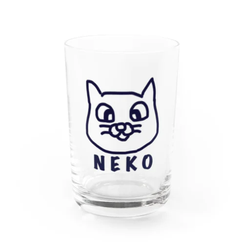 しろねこちゃんのだいふくちゃん Water Glass