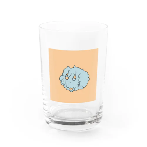 小型犬さん_あお Water Glass