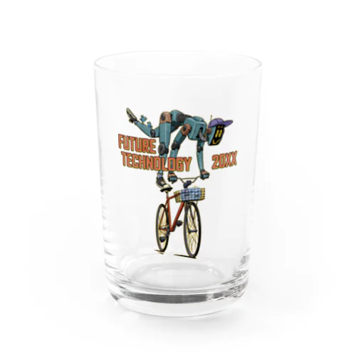 "FUTURE TECHNOLOGY 20XX" Water Glass