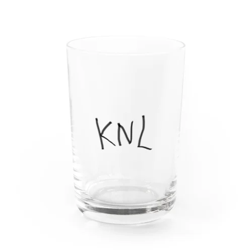 Handwritten Water Glass