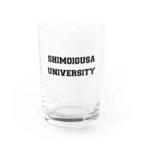 SHIMOIGUSA UNIVERSITY黒2 グラス