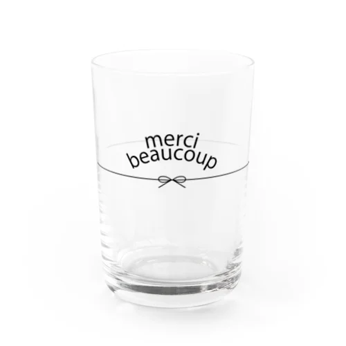 merci beaucoup グラス