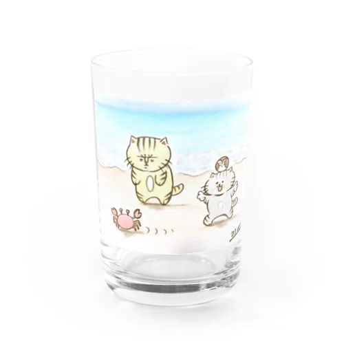 海辺のミー君 Water Glass