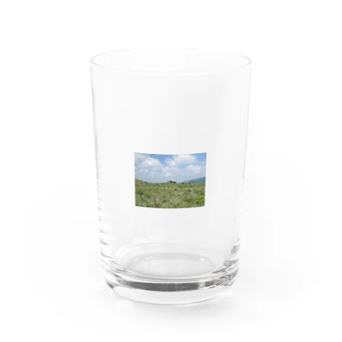 四国カルストの風景 Water Glass