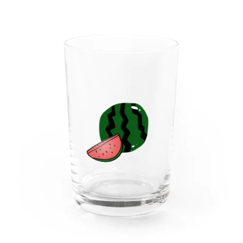 スイカあああああ Water Glass