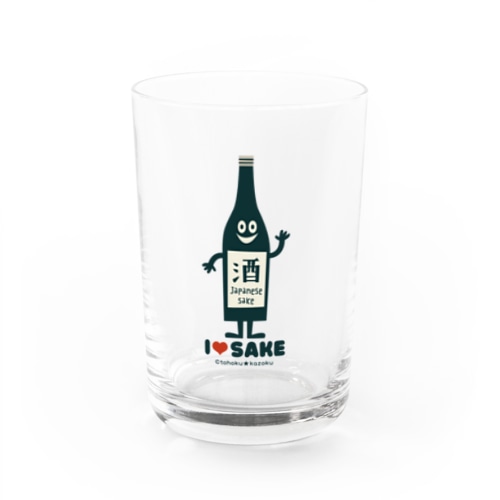 ジザケーさん　東北☆家族 Water Glass