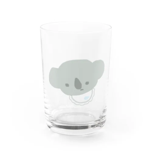 うつむき、ばぶこあらちゃん Water Glass