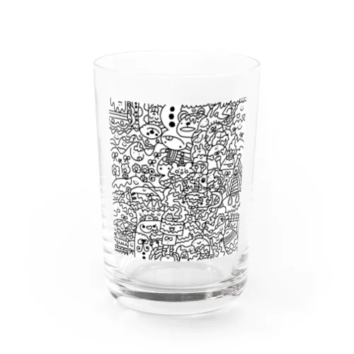 おっぺけぺー Water Glass