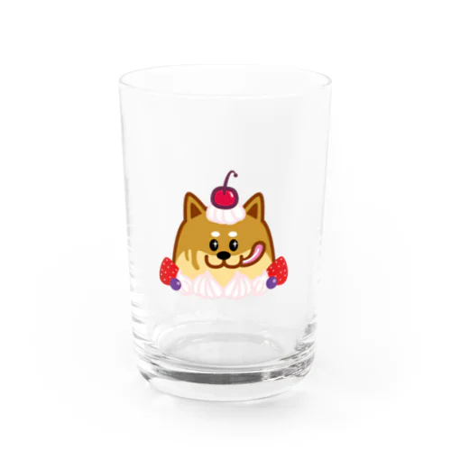 柴犬プリン Water Glass