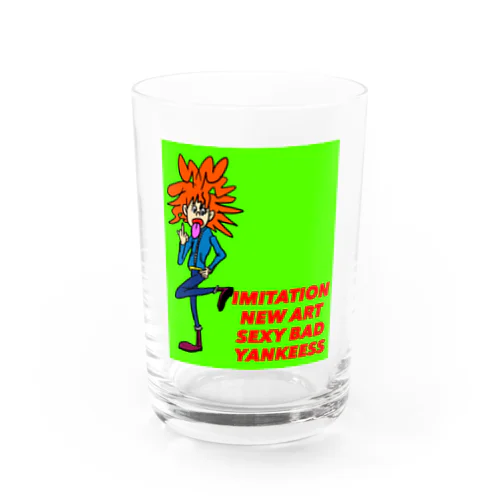 パンキーボサボサ Water Glass