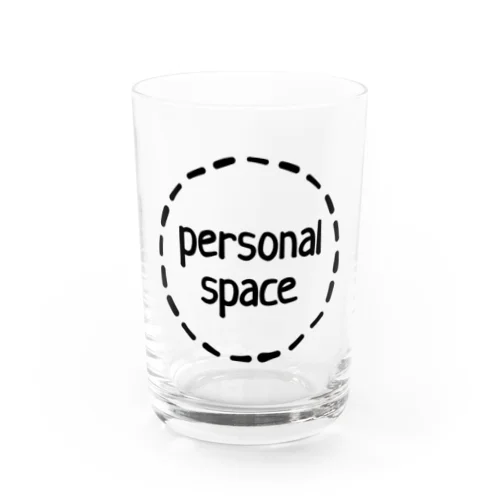 Personal Space Water Glass