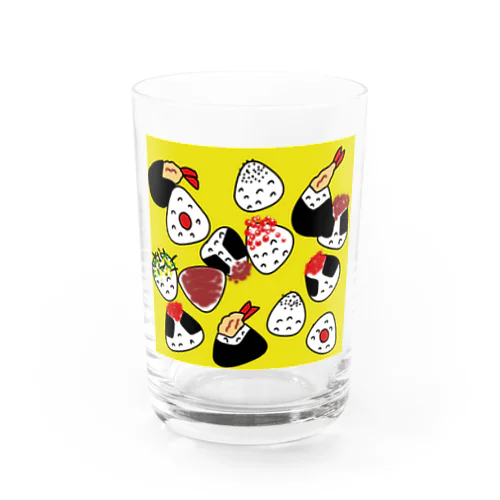 飲食店さん応援シリーズ（おにぎり） Water Glass