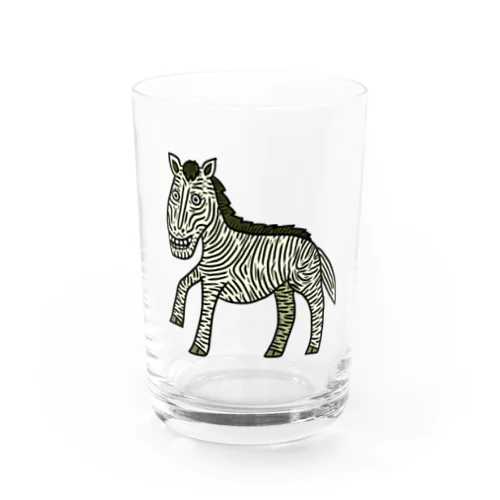 シマウマくん Water Glass