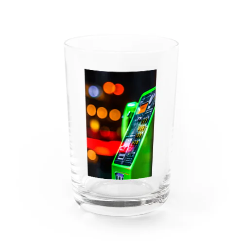 夜のテレフォンBOX Water Glass