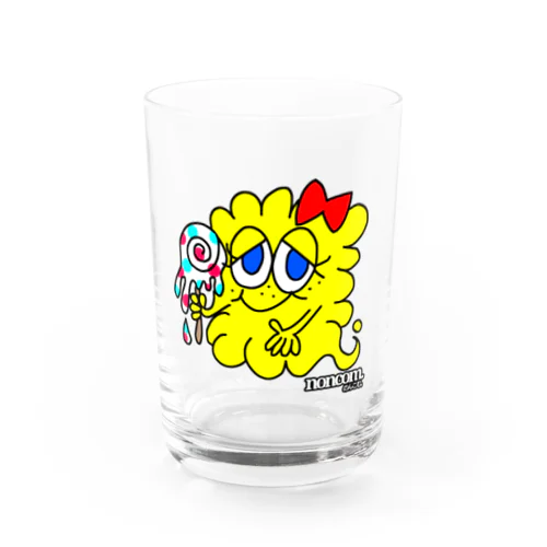 青い瞳のモジャリティーヌ。 Water Glass