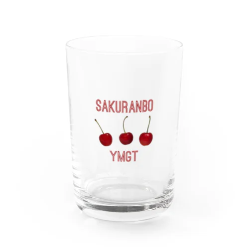 さくらんぼ yamagata  Water Glass