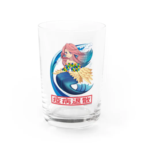 疫病退散アマビエ Water Glass