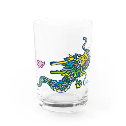 げもげも昇龍 Water Glass