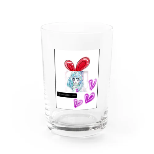 うさぎ♥️女子 Water Glass