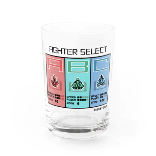 FIGHTER SELECT Water Glass