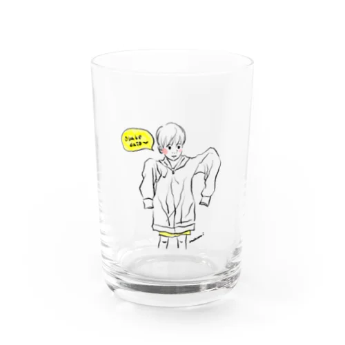 パーカーおばけ Water Glass