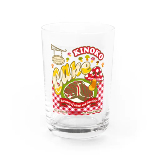 キノコケーキ Water Glass