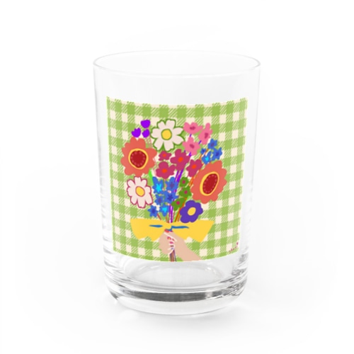 Are you ready to be happy ? Water Glass