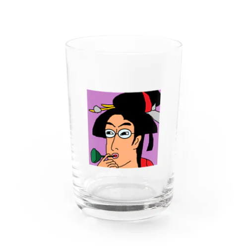 ビードロ女 Water Glass