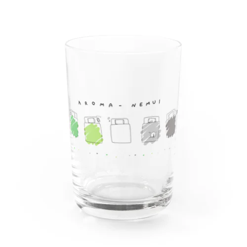 Aロマたちのおふとん（透明版） Water Glass