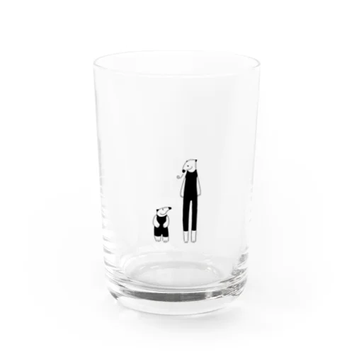 足の長いアリクイ Water Glass