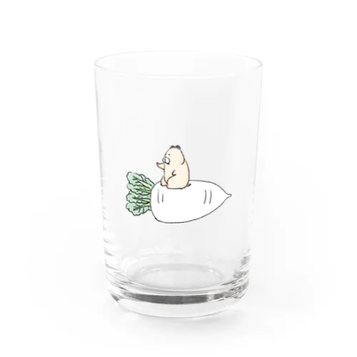 大根よ、進め！ Water Glass