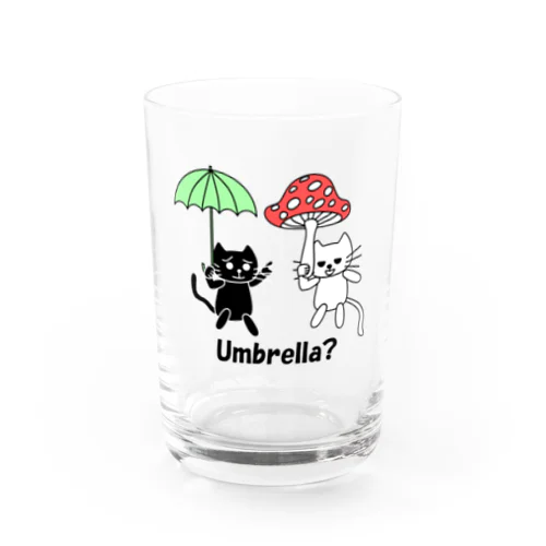 たまとクロと傘? グラス