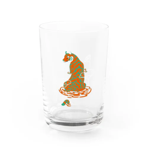Tiger Water Glass