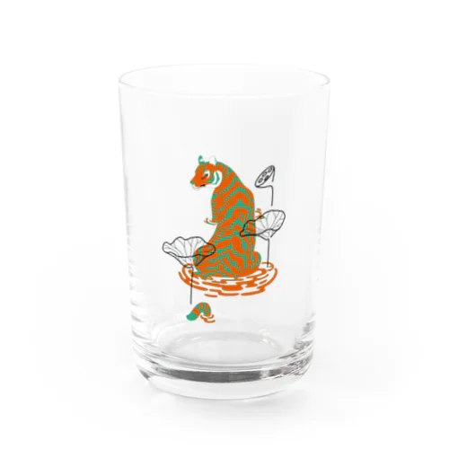 Tiger Water Glass