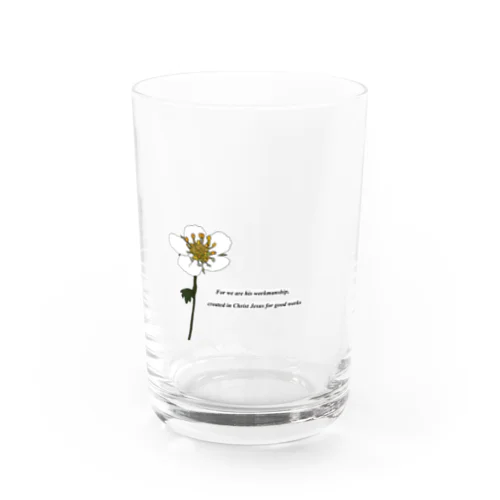 お花 Water Glass