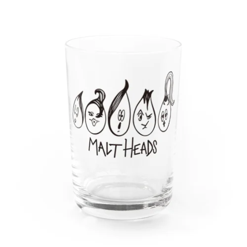 Malt Heads モルトヘッズ Water Glass