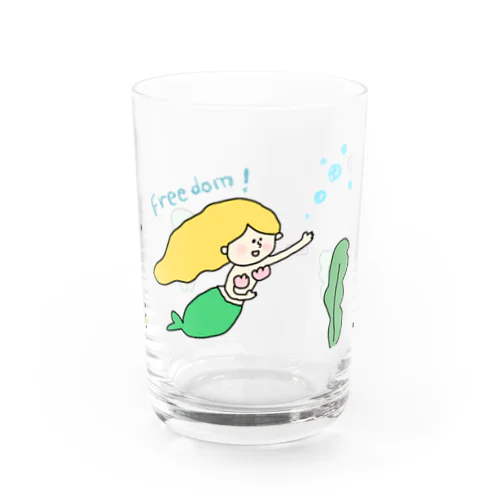 海の人魚姫 Water Glass