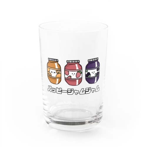 パッピージャムジャム@komugi Water Glass